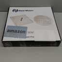 NearMoon Square Rain Shower Head With Extension Arm, Large Stainless Steel Rainfall Shower-Waterfall Full Body Coverage (16 Inch, Chrome)