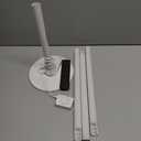 Corner LED Floor Lamp,  Corner Light with Remote,  Minimalist Floor Lamp for Bedroom, Living Room, Office, White