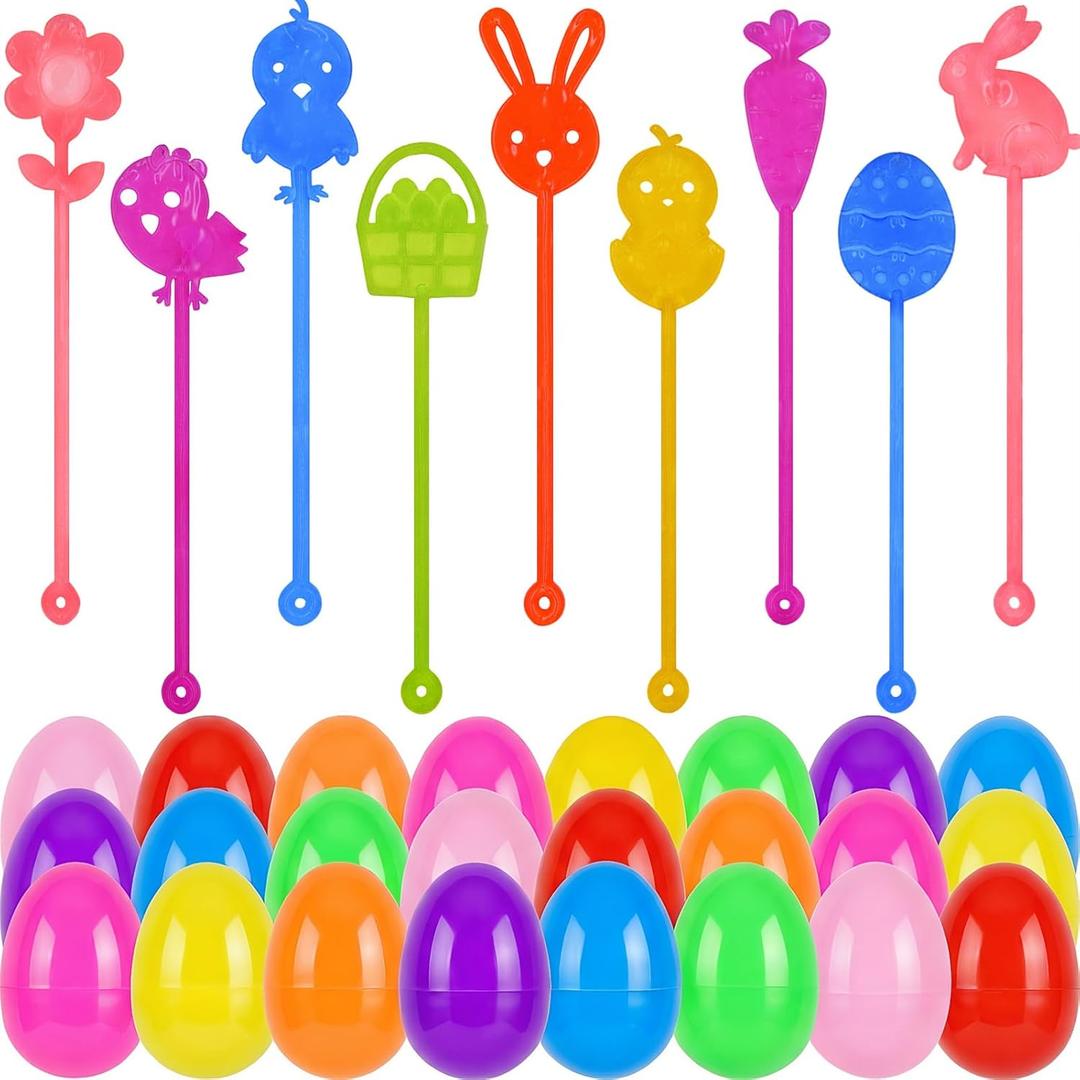 Menzcci 24 pack Easter Party Favor Toys