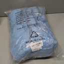 SuperO Waterproof Spandex Chair Cover 12PCS, Stretch Dining Chair Covers, Polyester Outdoor Chair Covers, Protector Stretch Chair Cover for Party Universal, Banquet, Wedding Event, Hotel(Blue Mist)