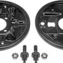 Dorman 924-220 Rear Brake Backing Plate - 1 Pair Compatible with Select Models