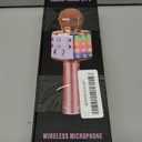 BlueFire 4 in 1 Karaoke Wireless Microphone with LED Lights, Portable Microphone for Kids, Great Gifts Toys for Kids, Girls, Boys and Adults (Black)