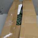 9FT Pre-Lit Artificial Christmas Garland with Dual Color LED Lights and Timer by Remote Control and Batteries Operated, Holiday Decorations, for Indoor Door Home Stairs Fireplaces Wall