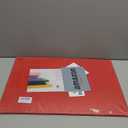 CURTA Cutting Boards for Kitchen, 20" x 14" x 0.5" Red Color Coded Plastic Chopping Board with Anti Slip Surface Dishwasher Safe