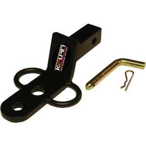 Kolpin 3-Way Hitch, 1 1/4-Inch - 85610 , black
