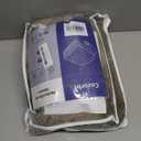 Cozorbt Heat Blanket 50x60 Throw, Soft Flannel & Sherpa Reversible Electric Blanket with 10 Heat Settings,12 Timer Setting and 3 Hours Auto-Shut Off, ETL Certified Machine Washable, Light Brown