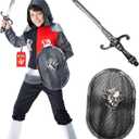 Morph Knight Costume Kids, Knight Costume for Boys, Boys Halloween Costume, Halloween Costumes for Kids (Small)