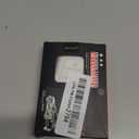 Key fob Cover for Toyota with Keychain, Soft TPU Key Shell Case for 2025 Camry, 2021-2025 Venza Sienna, 2019-2025 Land Cruiser, 2023-2025 Highlander Tundra Corolla Prius (Silver/White, 4 Buttons)