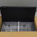 Large Power Tool Organizer Wall Mount,4 Layers Heavy Duty Metal Loads 400lbs,Power Tool Shelf Battery Storage with 8 Cordless Drill Holder,Utility Racks for Garage Workshop (Black)