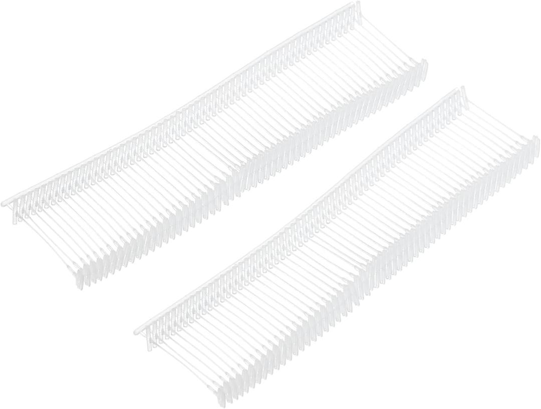 MECCANIXITY Standard Tagging Fasteners,Plastic Regular,Standard Label Gun Price Tagging Barbs for Garment Price Tag Label Tagging Barbs 20mm/0.79 Inch,Pack of 1000 Transparent