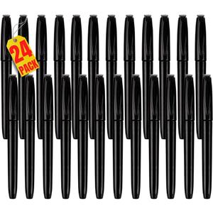 Always23 Fine point Permanent Marker, Fine Tip, Permanent Markers Black, Permanent Markers, 24 Pack