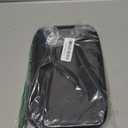 JUNDUN Family Passport Holder,Upgraded Material Fireproof Travel Passport Wallet with 2 Pockets,Travel Document Organizer Case for Passport,Card and Money (Large, Black)