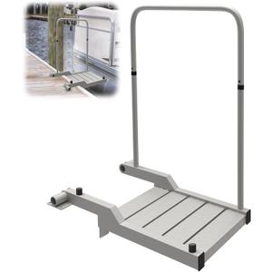 Boat Boarding Platform and Dock Extension to Step Up & Down (Fixed), Boat Boarding Platform Dock Step for Boat Lifts (Large)