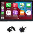 4+64G Car Stereo Radio for Toyota 4Runner 2003-2009, Sequoia 2001-2007, Tundra 2000-2006, Stereo with Wireless with CarPlay Android Auto 7Inch TouchSreen with GPS Navigation WiFi Backup Camera