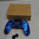 2 Pack Wireless Controller for PS4, Controller for Sony PlayStation 4, Double Shock 6-Axis Motion Sensor, Sensitive Touch Pad, Built-in Speaker & 3.5mm Headset Jack, Compatible with PS4/Pro/Slim (Blue & Black)