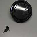 Fuel Tank Cap Compatible With Jeep Wrangler JL Car Oil Fuel Tank Cap With Key Lock Trim Cover Accessories Jeep Wrangler JL 2018+(Style e)