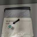 100% Blackout Shield Linen Blackout Curtains for Bedroom 90 Inches Long, Back Tab/Rod Pocket Living Room Drapes, Thermal Insulated Blackout Curtains 2 Panels Set, 50" W x 90" L, Grey