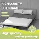 Foldable Box Spring,Full Size10mm (54x75'') Noise Minimizing, Moisture Resistant Bunkieboards, Low Profile Bed Support