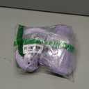 Dog Shoes for Hot Pavement, Non-Slip Waterproof Breathable Easy to Clean Put On and Take Off Dog Boots, Paw Protector for Hot Summer Roads Winter Snow (Purple, Size 8:(3.15"x2.56")(L*W)