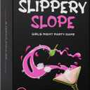 SLIPPERY SLOPE The Ultimate Girls Night Party Game - 5 Topics, 5 Times The Fun - Hilarious Drinking Game for Fun Girls Nights, Bachelorette and Birthday Party