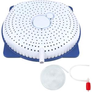 Pool Cover Water Siphon Pump Kit, Automatic Removal System for Above-Ground Swimming Pool Covers, Equipped with Hose and Pump for Above-Ground Swimming Pools, Covers, and Hot Tubs Winterization Kit