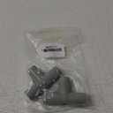 2pcs T-Shaped Joints, 0.75 Inch Inner Diameter Playpen Replacement Connectors Gray