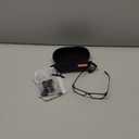 Sports Goggles Glasses Football Soccer Safety Glasses Goggles Adjustable Strap Interchangeable Temples for Men Youth (Black Frame Black Nose Pad)