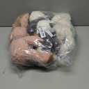 MaoGoLan 13 inch Stuffed Animals Bulk Plush Set Toys Bundle Party Favors for Kids Teens Girls - Soft Teddy Bear, Floppy Bunnies, Monkey, Panda - Baby Shower Decor Christmas Easter Gift, 5Pcs