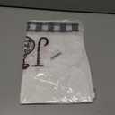 Artoid Mode Black White Buffalo Plaid Xmas Trees Joy Christmas Kitchen Towels Dish Towels, 18x26 Inch Seasonal Winter Decoration Hand Towels Set of 2