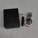 SUPLINK Stainless Steel Case and Band Compatible with Samsung Galaxy Watch 6/5/4 44mm, Rugged Galaxy Watch Case Strap for Men, Black (44mm(Galaxy Watch 6/5/4), Black)