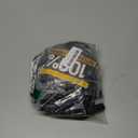 XLR Cable 6ft 4Pack,Microphone Cable 6 Feet, Braided Balanced Mic Cables Male to Female 3 Pin Connector for Microphones, Mixer, XLR Speaker, Audio Amplifier (Black-White)