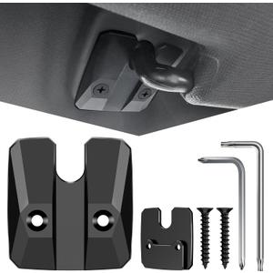 Veharvim Sun Visor Repair Kit Fits for Dodge RAM 1500 Trucks 2019-2023, 1 Pack Aluminum Car Sun Visor Repair Kit, Car Sun Visor Fixer, Sun Visor Clip Replacement, Dodge Ram 1500 Accessories