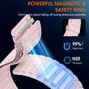 Witzon Magnetic Band Compatible with Apple Watch 46mm 45mm 44mm 42mm 41mm 40mm 38mm 49mm Bands for Men Women, Sport Silicone Strap Strong Magnet Wristband for iWatch Series 10 9 8 7 6 5 4 3 SE Ultra 2