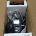 FITKS360 Under Desk Elliptical & Mini Exercise Bike - Seated Electric Leg Exerciser Under Table Oval Electric - Seniors Sit Exerciser Full Assembled Pedal with Remote Control