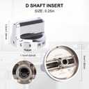 5304502763 Stove Knobs Replacement for Frigidaire Stove Replaces PS11724147 AP5984069 - Only Compatible with Frigidaire Gas Range/Oven/Stove Knobs 5 Pack