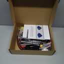 PCP Air Compressor 4500Psi/30Mpa Water/Oil Free PCP Air Pump Rifle,12V Automotive DC 110V AC PCP Airgun Compressor With Power Converter,Built-in Fan,Suitable for Paintball (Blue)