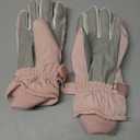 Women Ski Gloves, Windproof Thermal Touchscreen Gloves Waterproof Winter Warm Snow Glove for Skiing Cycling Outdoor Sports (Light Pink)