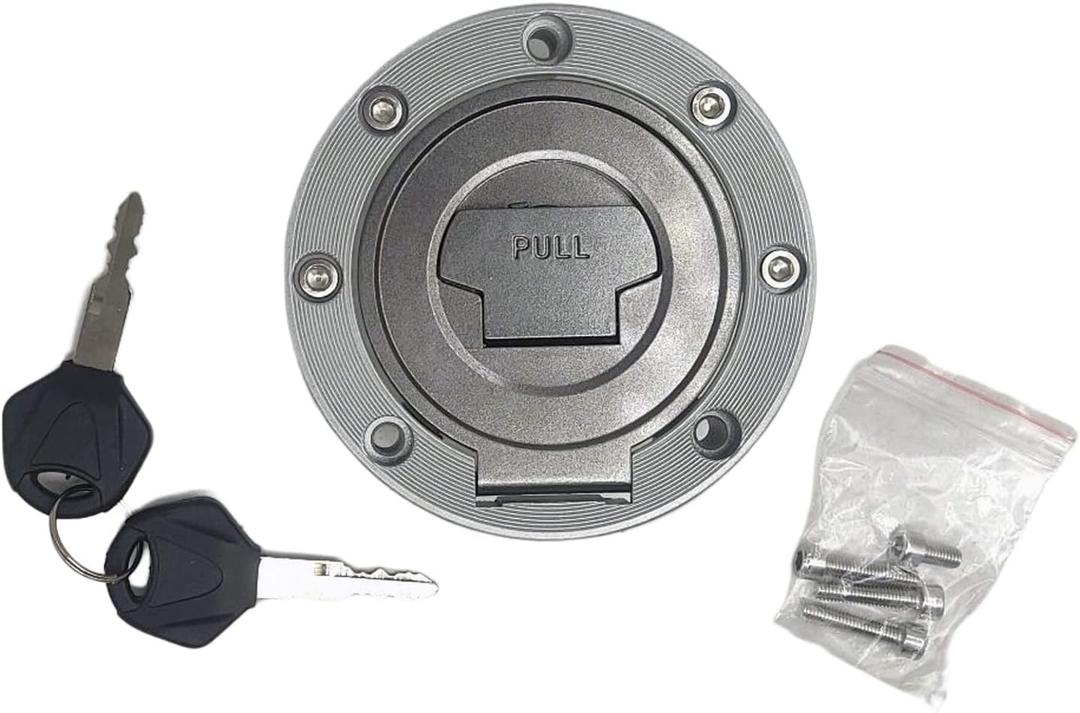Fuel Gas Tank Cap Cover Lock Key Compatible for Yamaha YZFR1 R6 R6S MT03 XJ6 XJ6F XJ6N FJ09 FJ13 FJ1300 FZ09 FZ07 FZ8 FZ6 FZ1 FZ10