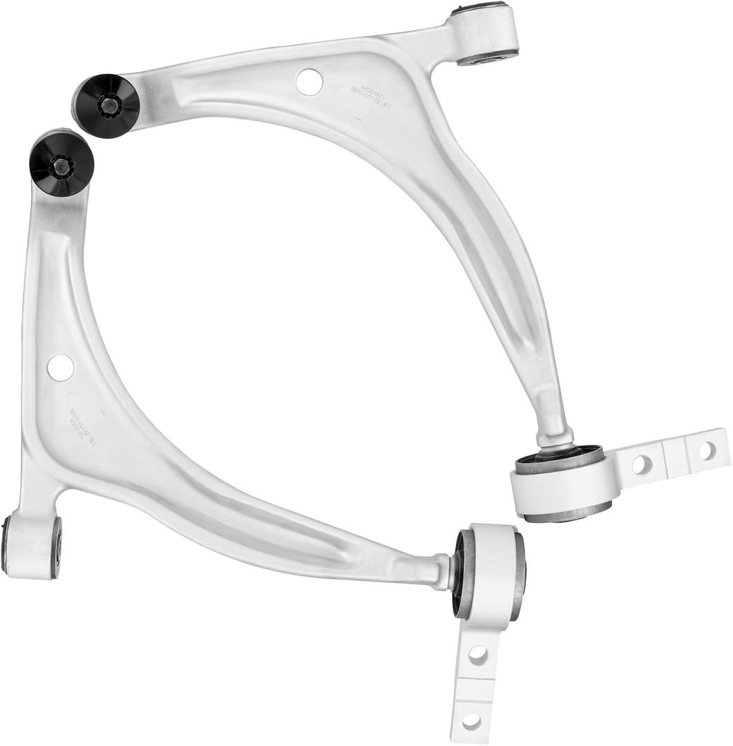 Front Lower Control Arm w/Ball Joint Assembly for Nissan Altima 2002-2006, Nissan Maxima 2004-2008, Driver & Passenger Side Suspension Kit K620166 K620167 2pc Set