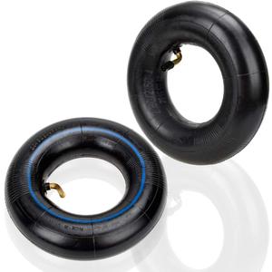 HIAORS 2Pcs Inner Tube 2.80/2.50-4 280/250-4 2.80-4 2.50-4 280-4 250-4 Tire Bent Metal Valve TR87 for Razor E300 Mobility Chopper Garden Cart Spreader 3 Wheeled Motorized Scooter Parts