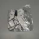 2 x 2PCS Hair Bows for Girls White Bowknot Hair Clips BarrettesLeather Bows with Long Tail Hair Accessories for Girls Toddlers Teens Kids