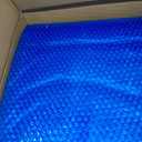 Solar Pool Cover 12 Ft Diameter Round Solar Blanket for Above Ground Inground Pools, Hot Tub SPA Bubble Wrap Pool Protector, 12 Mil Circle Thermal Covers Floating Blanket Mat for Swimming Pools