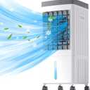 Portable Air Conditioners, Evaporative Air Conditioner for Room [40H], Portable ac Unit with 2.6 Gallon Water Tank&3 Speeds, Personal Air Cooler with Remote Control, Fast Cooling for Home Office Room