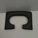 Center Console Cup Holder Replacement Pad Compatible with 2004 2005 2006 2007 2008 2009 2010 2011 2012 2013 2014 Ford F150(Gray)