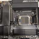 GIGABYTE B650M AORUS Elite AX AMD AM5 mATX Motherboard, Support Ryzen 9000/8000/7000 Series, DDR5, 12+2+2 Power Phase, PCIe 5.0 M.2, USB-C 3.2 Gen 2, WIFI6E, 2.5GbE, EZ-Latch, Q-Flash, RGB Fusion