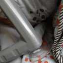 74" 50" Large Baby Playpen, Baby Playard for Babies and Toddlers, Play Pens for Indoor & Outdoor, Sturdy Safety Play Yard with Soft Breathable Mesh, Anti-Fall, Grey (With Mat)