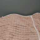 Orthopedic Dog Bed Medium Size Dog with Pillow 30''X20'', Waterproof Soft Comfortable Egg Crate Foam Pet Crate Beds Mat with Removable Washable Cover and Non-Slip Bottom, Pink