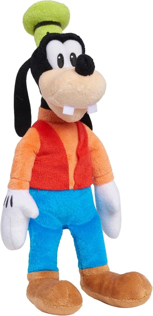 Disney Junior Mickey Mouse Small Plushie Goofy Stuffed Animal, Kids Toys for Ages 2 Up by Just Play