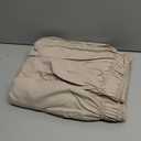 Wrap Around Dust Ruffle Bed Skirt - Cream - for King Size Beds with 21 Inch Drop - Easy Fit Elastic Strap - Adjustable Pleated Bedskirt w/Brushed Fabric - Wrinkle Free - for Women, Men, Kids & Teens