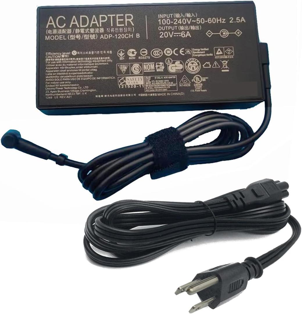 20V 6A 120W 4.5X3.0mm ADP-120CH B 120CD B 120VH B AC Adapter Laptop Charger for Asus UX533 UX534 UX534F UX534FT UX534FA UX534FTC UX564UX534FAC